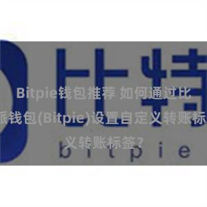 Bitpie钱包推荐 如何通过比特派钱包(Bitpie)设置自定义转账标签?
