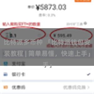 比特派多币种 「比特派钱包安装教程 | 简单易懂,快速上手」