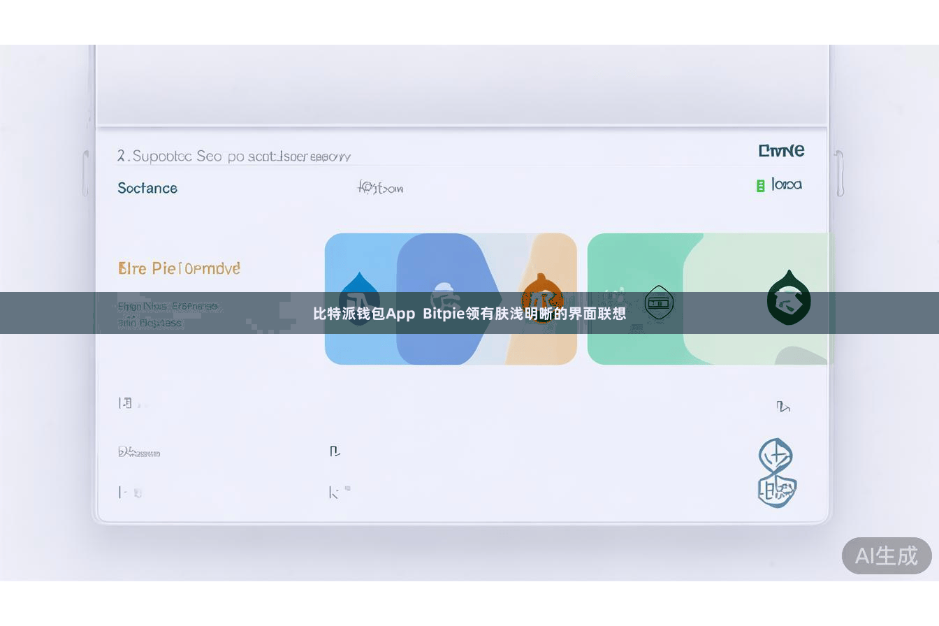 比特派钱包App Bitpie领有肤浅明晰的界面联想