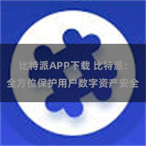 比特派APP下载 比特派：全方位保护用户数字资产安全