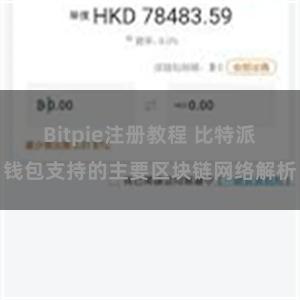 Bitpie注册教程 比特派钱包支持的主要区块链网络解析