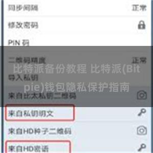 比特派备份教程 比特派(Bitpie)钱包隐私保护指南