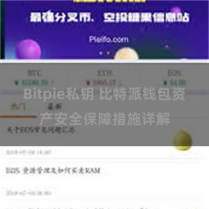 Bitpie私钥 比特派钱包资产安全保障措施详解