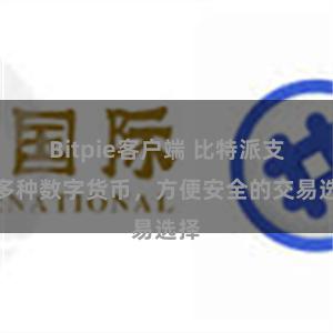 Bitpie客户端 比特派支持多种数字货币，方便安全的交易选择